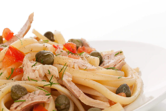 Tuna fish caper pasta