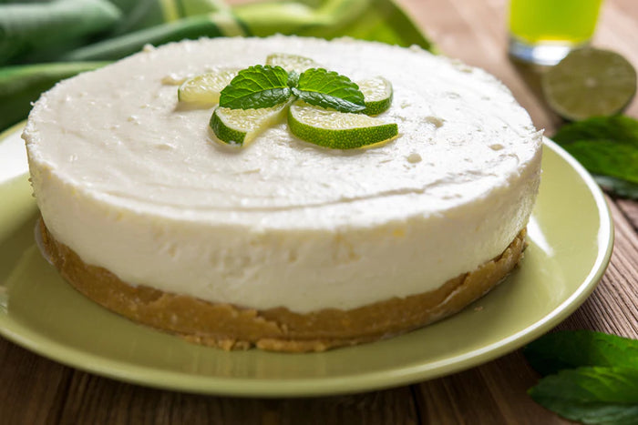 Classic Lime Margarita Cheesecake