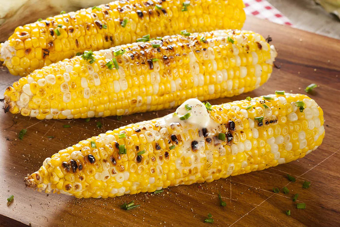 Corn on the Cob with True Lemon Pepper Butter