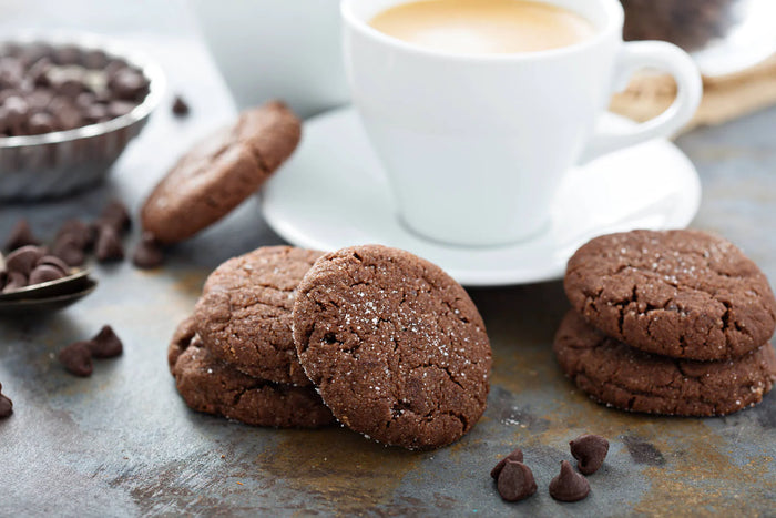 True Orange Dark Chocolate Sugar Cookies