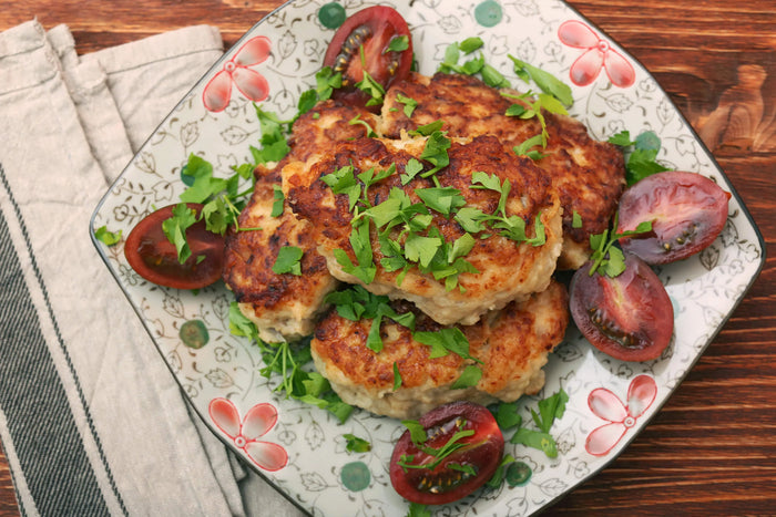 True Lemon Chicken, Cheese & Broccoli Patties