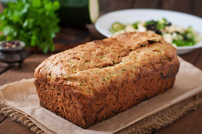 True Lemon Poppy Seed Zucchini Bread