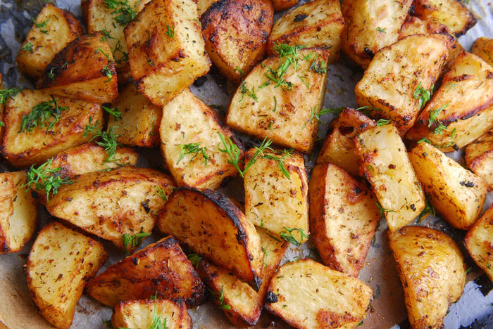 True Lemon Roasted Potatoes