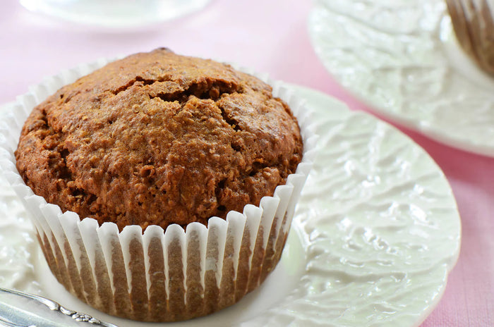 True Orange Ginger Carrot Bran Muffins