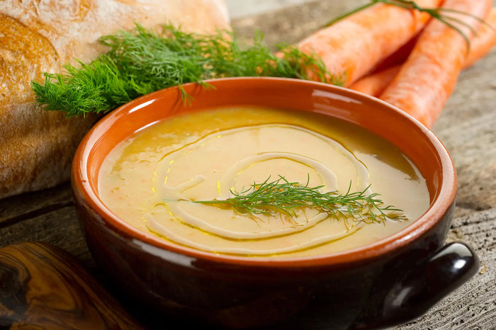 True Orange Ginger Carrot Soup