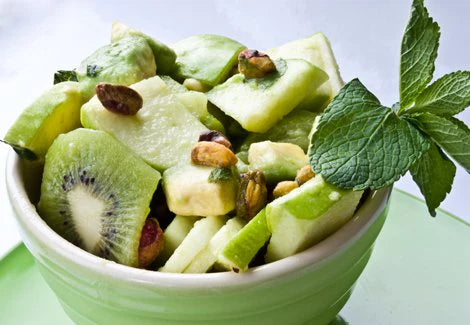 True Lime-Mint Spring Green Fruit Salad