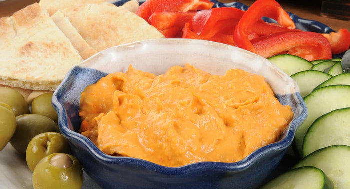 Diane Henderiks' Roasted Red Pepper Hummus