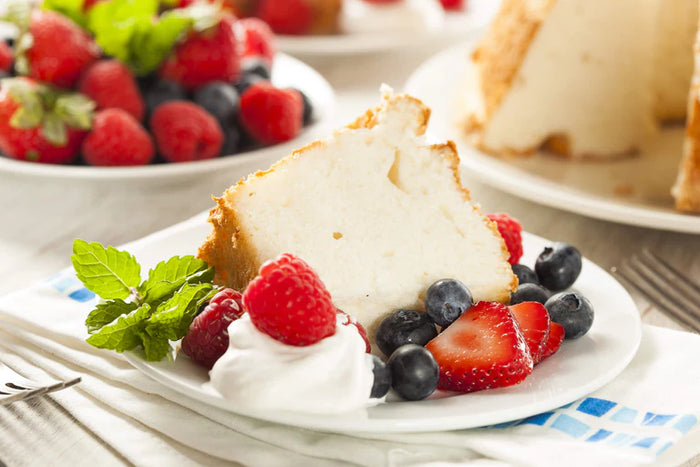 Easy Double Duty Angel Food Cake