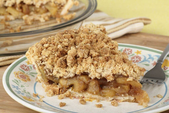 True Lemon Apple Crumb Pie