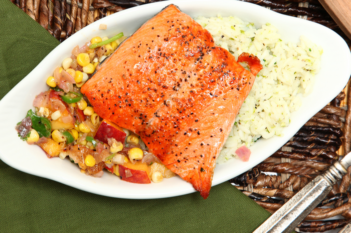 True Lemon Air Fryer Salmon