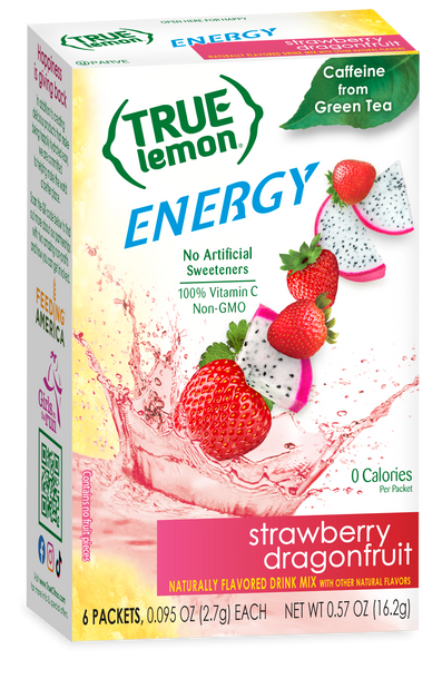 True Lemon Energy Strawberry Dragonfruit