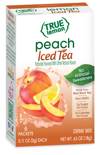 True Lemon Peach Iced Tea