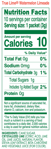 True Lime Watermelon Limeade NLEA
